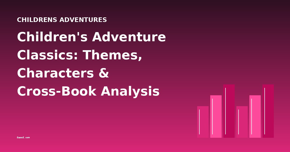 Children's Adventure Classics: Themes, Characters & Cross-Book Analysis